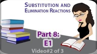 E1 Reaction vid 2 of 3 Zaitsevs Rule and Pi Bond Stability by Leah4sci [upl. by Hcurob769]