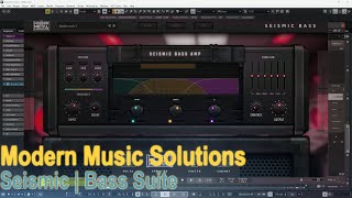 Modern Music Solutions Seismic Bass Suite [upl. by Celeste]