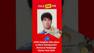 Jung Sungjoon Shines at Paralympic Games Paris 2024  Boccia Mens Individual paralympics shorts [upl. by Ragg]