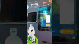 Germany లో ఫ్రీ మనీ Pfand మెషిన్  how to make money with recycling plastic bottles in Germany [upl. by Meg2]