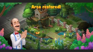 Gardenscapes  New Area restored [upl. by Subir697]