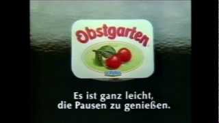 Historische TVWerbung für GervaisObstgarten 1989 [upl. by Eberhard]