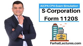 AICPA CPA Task based Simulation  S Corporation [upl. by Ainimre]