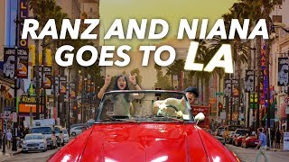 Ranz and Niana Goes To LA Carpool Around [upl. by Narot670]