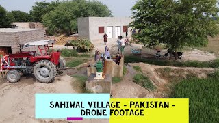 Drone View  Sahiwal Village [upl. by Niloc]