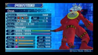 Digimon World Re Digitize Helping Palmon amp Guilmon Cheaters Version [upl. by Knepper]