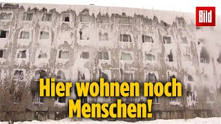 Dieses Wohnhaus ist komplett eingefroren – auch von innen [upl. by Atirrehs318]