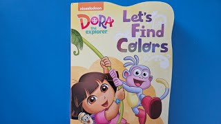 Dora the explorerLets find colorscolores storytime spanish dora [upl. by Lishe193]