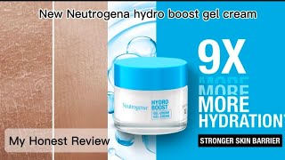 New Neutrogena hydro boost gel cream review neutrogena facecare hydratedskin skincare [upl. by Eelyr294]