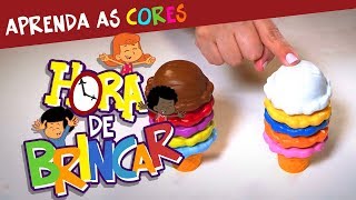 3 Palavrinhas  Hora de Brincar  Aprender as Cores [upl. by Fagan]