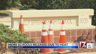 Wake County schools deal with AC issues for the third day straight [upl. by Nnazil80]