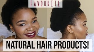 Favourite Products For My 4C Low Porosity Natural Hair  South African Youtuber [upl. by Althea]