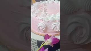 Pink and pineapple cakedecoration flavourofpineapppeBindu18v [upl. by Akehsar]