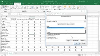 Customize Headers and Footers  Excel 2019 tutorial [upl. by Lerner]