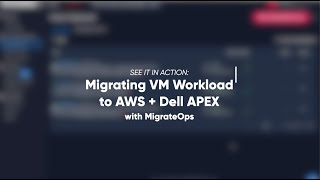 SEE IT IN ACTION Demo Compute Migration AWS amp Dell APEX [upl. by Fancie]