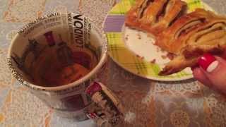 ASMR eating  Homemade strudel  АСМР жевание чавканье  Штрудель [upl. by Nesiaj723]