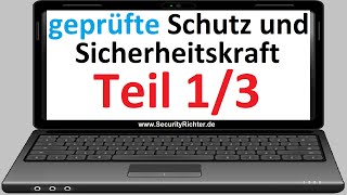 geprüfte Schutz und Sicherheitskraft 2022 Teil 13  Was ist die GSSK oder auch GSS [upl. by Kristine]