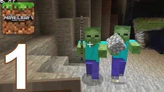 Minecraft Pocket Edition Part 1  Gameplay Walkthrough  Survival on Windows PC [upl. by Harold539]