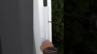 How To Install a Vinyl Fence Like a Professional Pt 11 [upl. by Ahsela920]