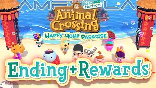 Happy Home Paradise Ending  Rewards  Animal Crossing New Horizons DLC [upl. by Ackler48]