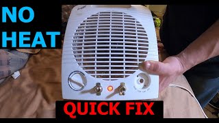 Heater Blowing Cold Air  Quick Fix [upl. by Inna]