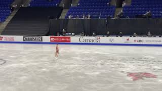 Kamila Valieva short program 2021 Skate Canada International [upl. by Yadrahc362]