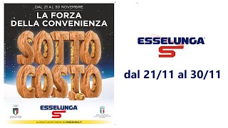 Volantino Esselunga IT dal 21 al 30 novembre 2024 [upl. by Hebe]