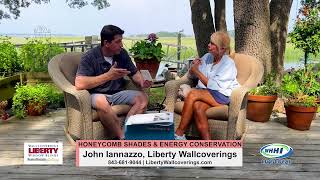 CAROLINA WOMEN  John Iannazzo Honeycomb Shades amp Energy  Liberty Wallcoverings  WHHITV [upl. by Ttihw]