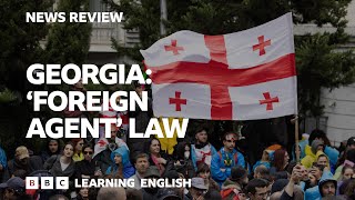 Georgia’s ‘foreign agent’ law BBC News Review [upl. by Elam]