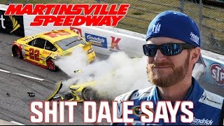 Dale Jr Martinsville quotThat looked like it hurtquot [upl. by Kloster287]