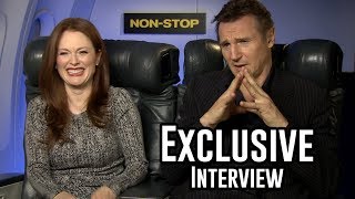 Julianne Moore amp Liam Neeson  Non Stop Exclusive Interview [upl. by Oivlis803]