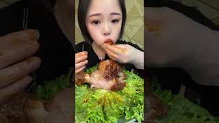 🔥🍽️ ASMR MUKBANG Deliciously Crispy 삼겹살 amp Satisfying Crunchy Bites 🎧🥓🌶️ foodie koreanflavours [upl. by Etnelav]