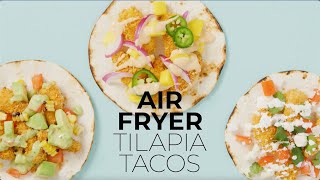 Air Fryer Tilapia Tacos  HyVee Seasons [upl. by Yrian]