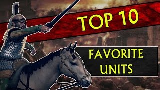 My Top 10 FAVORITE UNITS in Total War Rome 2 [upl. by Nawiat]