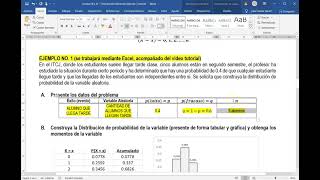 Distribución de Probabilidad Binomial [upl. by Ellah6]