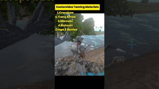 Taming Castoroides in Ark Survival Evolved  How to tame castoroides in Ark mobile ark [upl. by Sissy334]