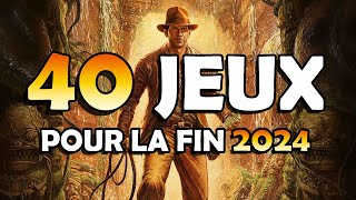 40 JEUX VIDEO les plus attendus FIN 2024  Dates de sortie sur PS5 XBOX Series XS Switch et PC [upl. by Baal949]