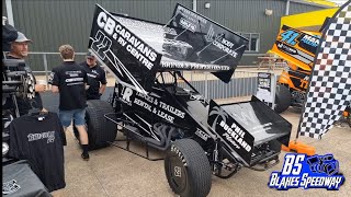 Baypark Speedway Sprintcars Bay Piston Cup Pitwalk  27th January 2024 [upl. by Nollaf]