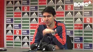 NEWS CONFERENCE  Aitor Karanka on Reading visit [upl. by Yehsa]