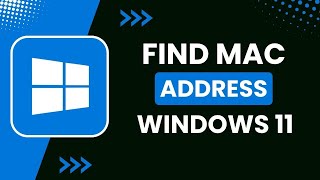 How to Find MAC Address Windows 11 [upl. by Klehm218]