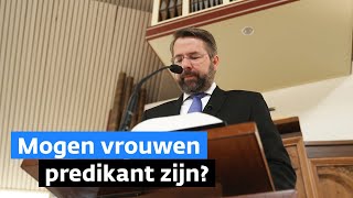 Kerkscheuring dreigt in Christelijk Gereformeerde kerk [upl. by Di]