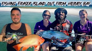 CAMPING ON A BOAT FISHING KGARI FRASER ISLAND OUT OF HERVEY BAY FINDING FISH WITH NO MARKS [upl. by Mochun402]