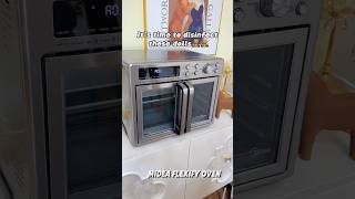 airfryer frenchdoorairfryer mideaflexify frenchdooroven ovenbreak breakfast [upl. by Anidem]