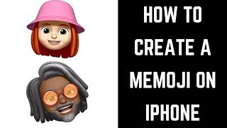 How to Create a Memoji on iPhone [upl. by Lacee198]