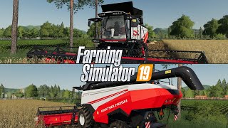 FARMING SIMULATOR 19  ROSTSELMASH TORUM 770 [upl. by Chilson]