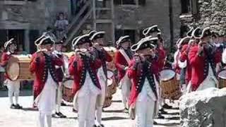 Fifes and Drums of York Town at Fort Ticonderoga [upl. by Htyderem]