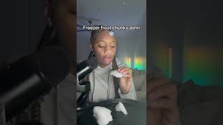 Freezer frost chunks asmr 🥰🫶🏽 [upl. by Enos]