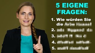 Vorstellungsgespräch  5 eigene Fragen die du am Ende stellen solltest [upl. by Jacquenetta]