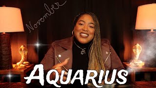 AQUARIUS – A Message Meant to Reach You Right Now  NOVEMBER 2023  Psychic Tarot Reading [upl. by Hynda]