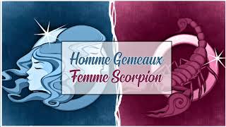 Homme Gémeaux ♊ Femme Scorpion ♏  Compatibilité Amoureuse Astrologique [upl. by Otrebliw125]